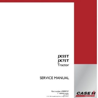 Case IH JX55T, JX75T Tractor Service Manual