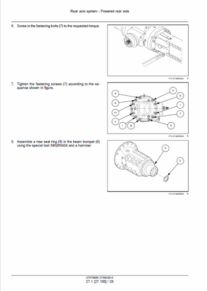 Case 570T Backhoe Loader Service Repair Manual