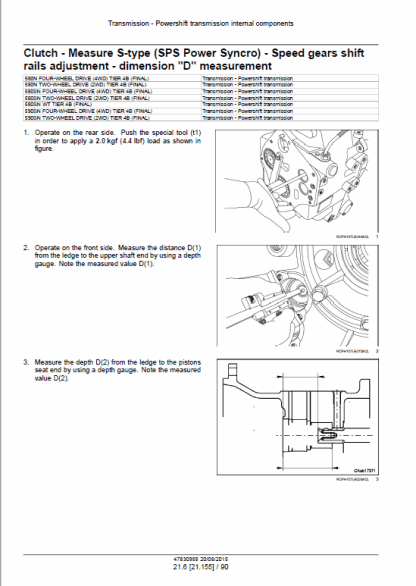 Case 580N, 580SN WT, 580SN, 590SN Backhoe Loader Service Manual