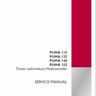 Case Puma 115, 125, 140, 155 Tractor Service Manual