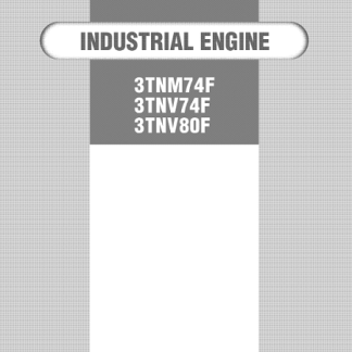 Yanmar 3TNM74F, 3TNV74F, 3TNV80F Engines Service Manual