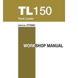 Takeuchi TL150 Track Loader Workshop Manual