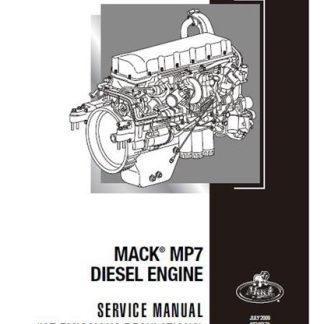 Mack Truck MP7 Engine Service Repair Manual