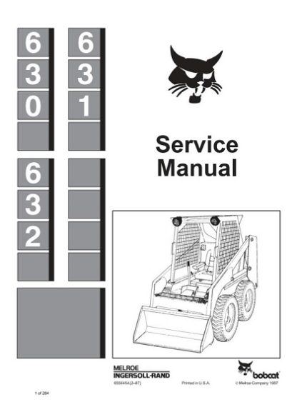 Bobcat 630, 631, 632 Service Repair Manual