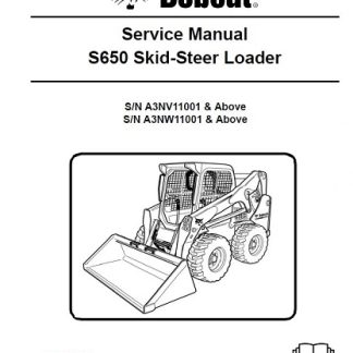 Bobcat S650 Skid-Steer Loader Service Repair Manual